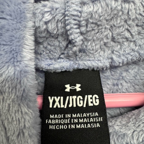 Under Armour Soft Gray Fleece Hoodie - Picture 3 of 3